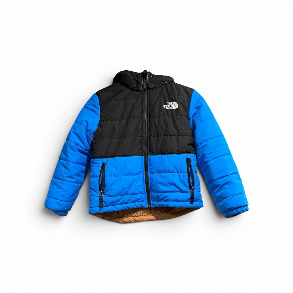Reversible North Face Black and Blue Insulated Jacket. Awesome deal. Gently used